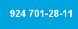 924 701-28-11